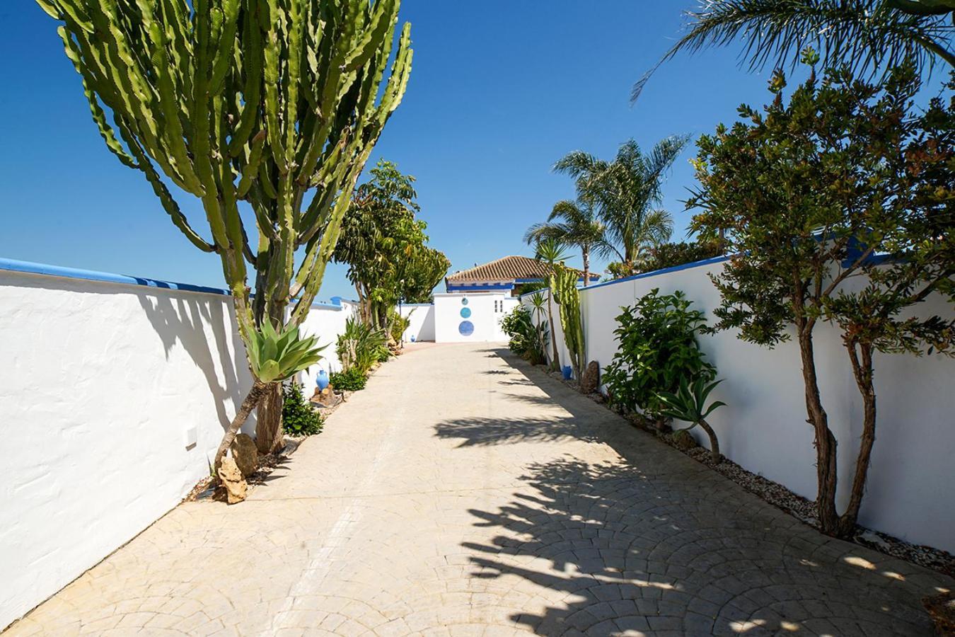 Villa Yuca Con Piscina Privada En Conil De La Frontera Bagian luar foto