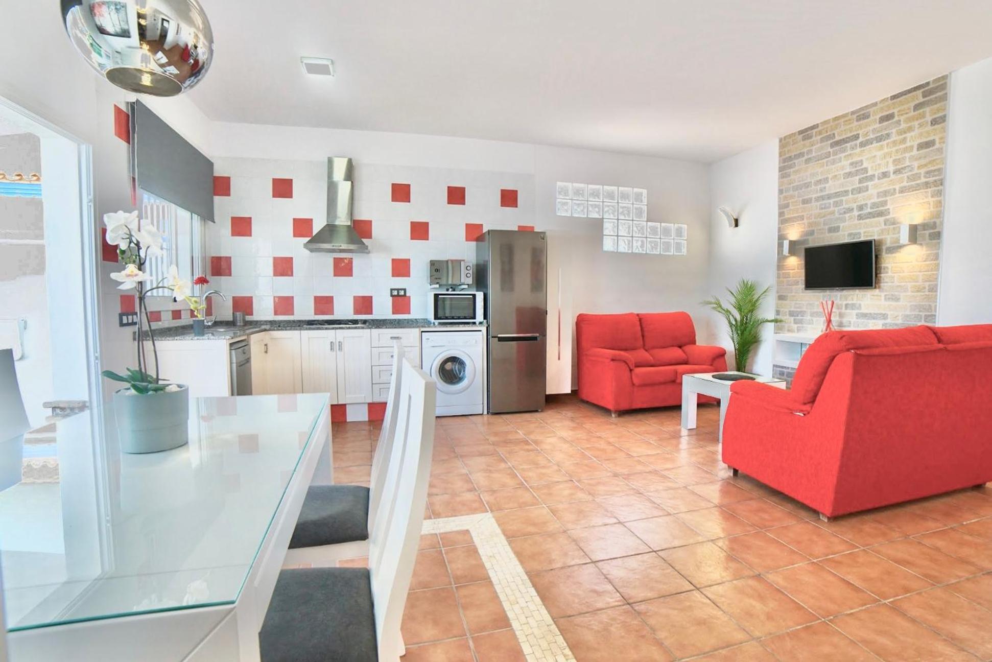 Villa Yuca Con Piscina Privada En Conil De La Frontera Bagian luar foto