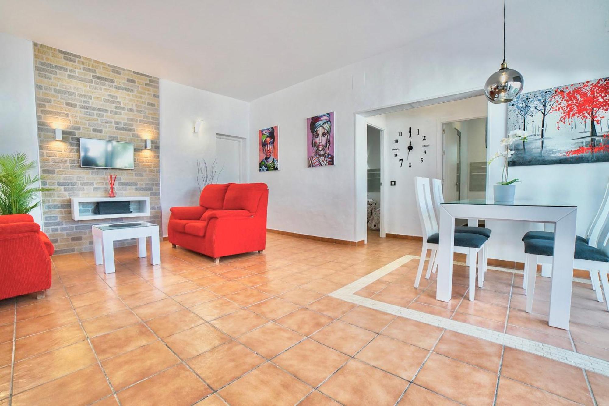 Villa Yuca Con Piscina Privada En Conil De La Frontera Bagian luar foto