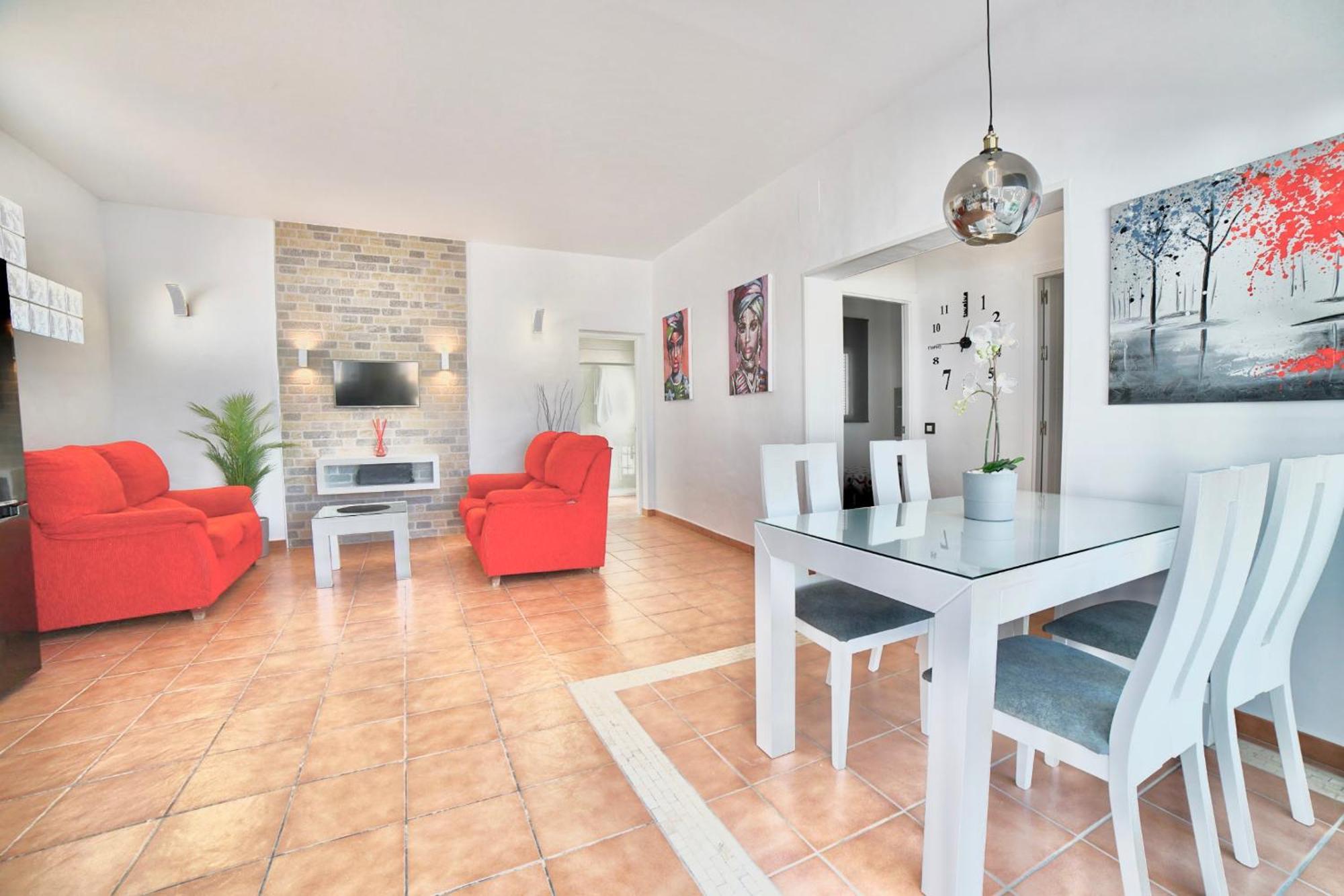 Villa Yuca Con Piscina Privada En Conil De La Frontera Bagian luar foto